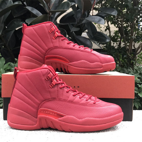 Air Jordan 12 “Gym Red” Sneaker  130690-601 - DesignerGu