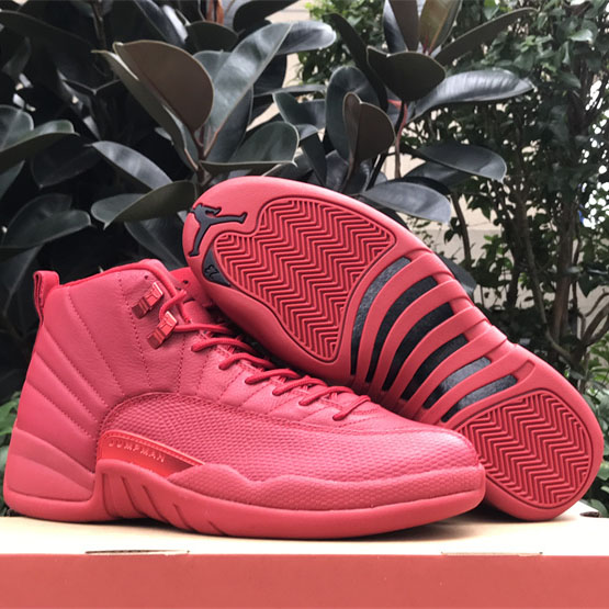 Air Jordan 12 “Gym Red” Sneaker  130690-601 - DesignerGu