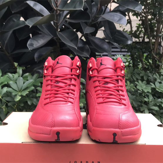 Air Jordan 12 “Gym Red” Sneaker  130690-601 - DesignerGu