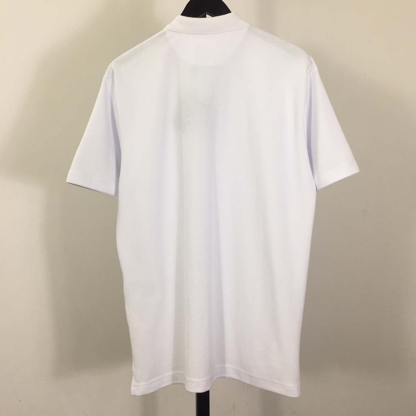 Prada Triangle-logo Cotton Polo Shirt - DesignerGu