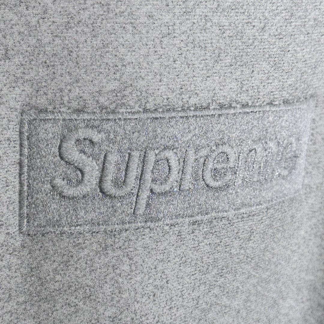 Supreme x MM6 Maison Margiela Foil Box Logo Hoodie - DesignerGu