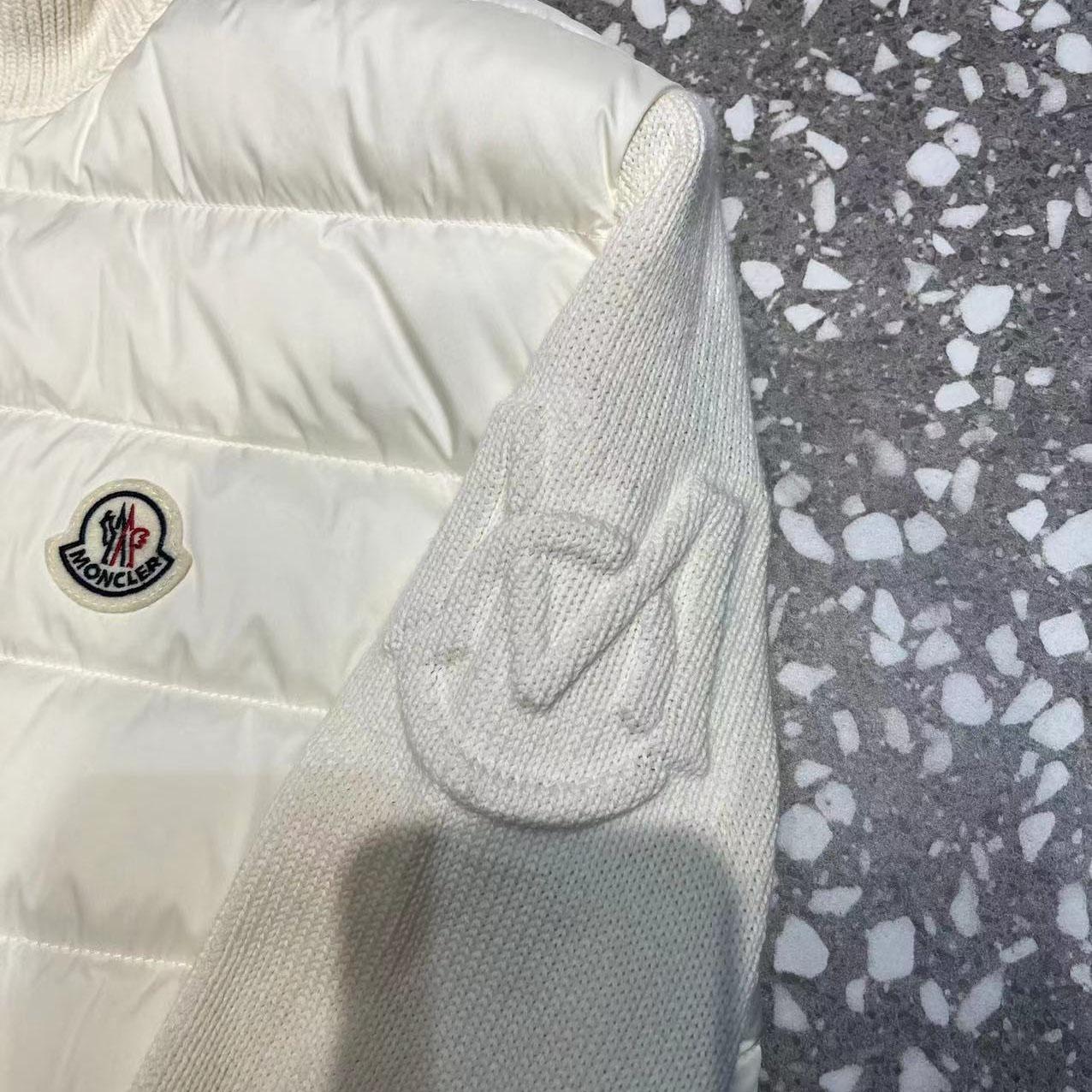 Moncler Down Puffer Cardigan - DesignerGu