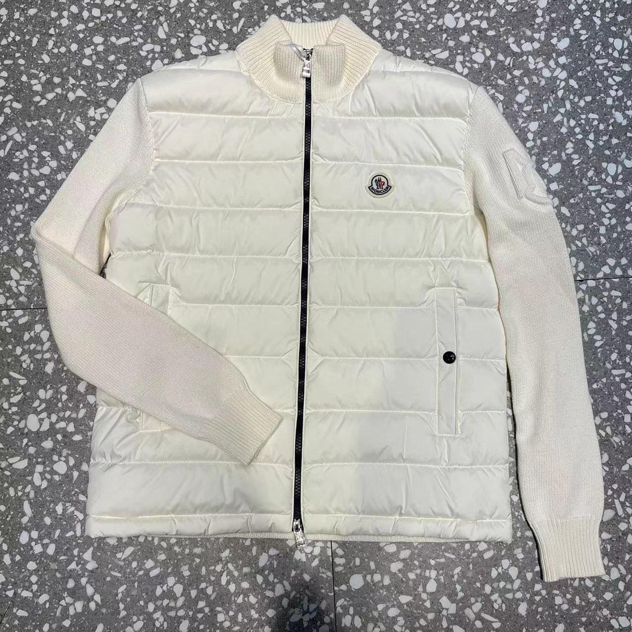 Moncler Down Puffer Cardigan - DesignerGu