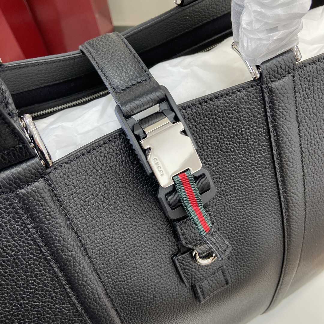 Gucci Large Tote Bag With Web - DesignerGu