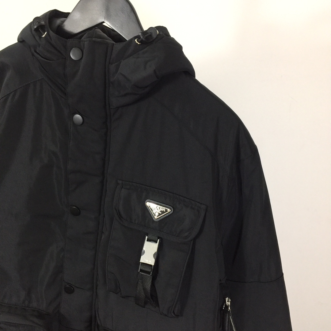 Prada Re-Nylon Multi Pocket Jacket - DesignerGu