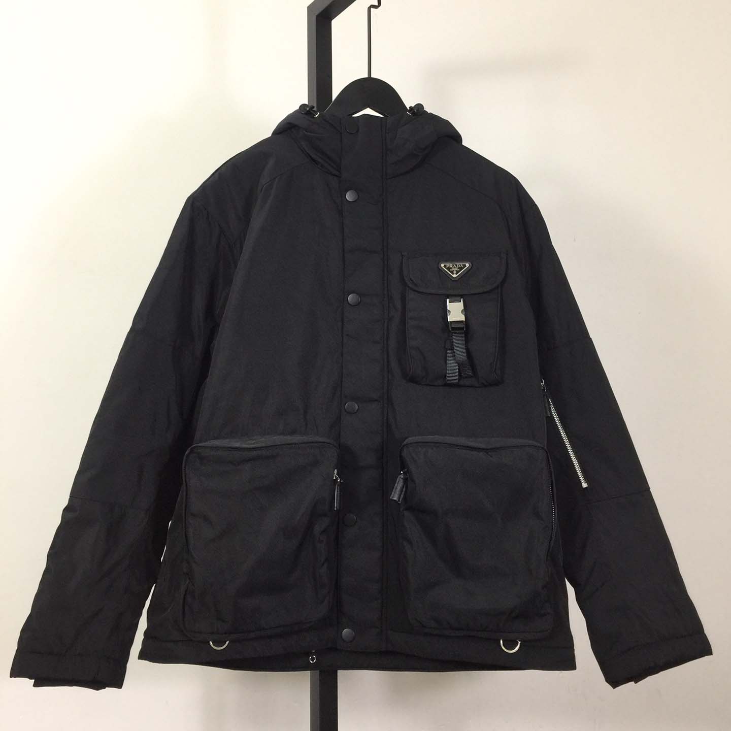 Prada Re-Nylon Multi Pocket Jacket - DesignerGu