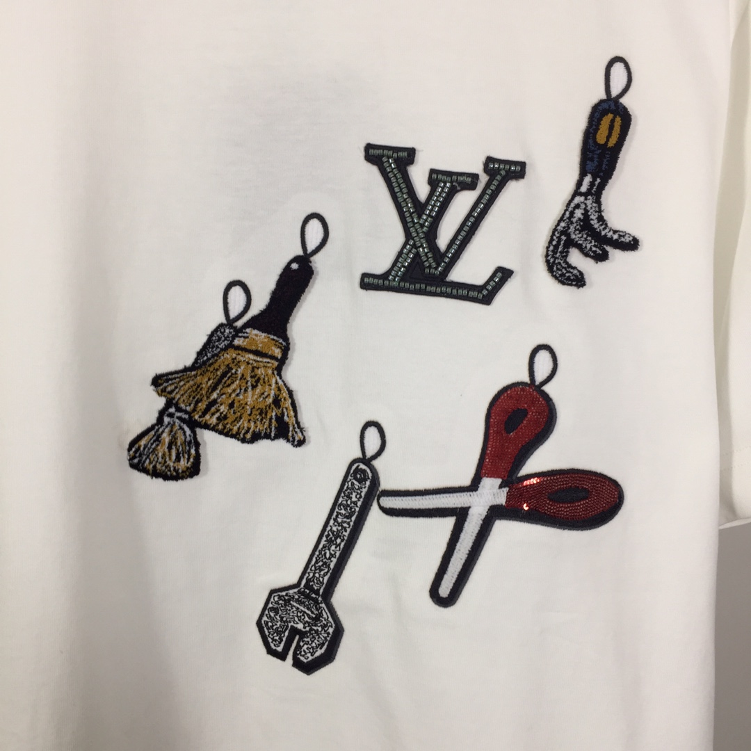 Louis Vuitton Cotton T-Shirt - DesignerGu