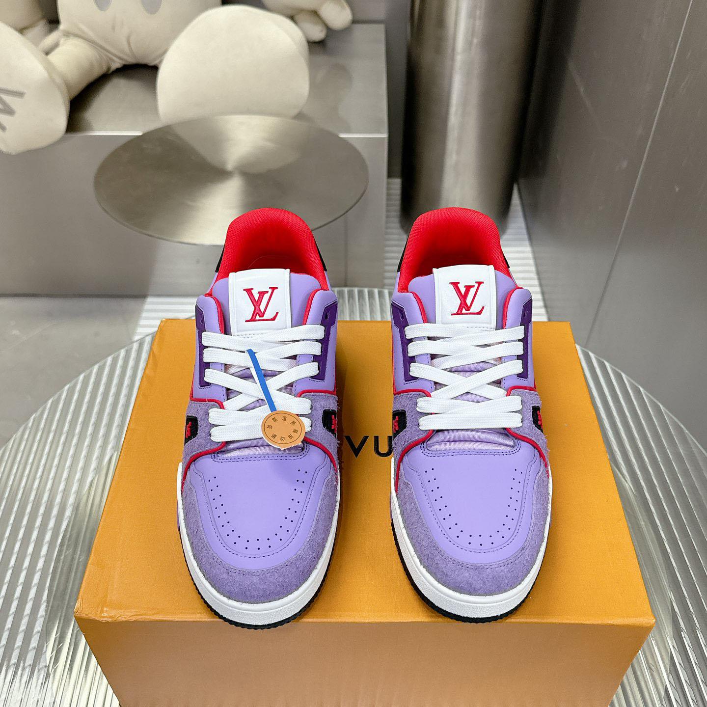 Louis Vuitton LV Trainer Sneaker   - DesignerGu