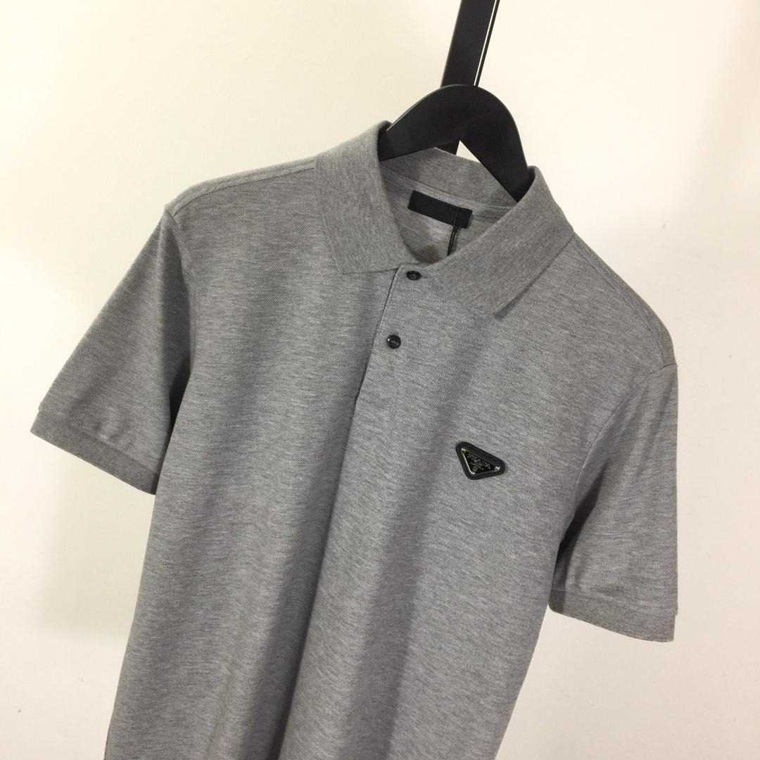 Prada Cotton Polo Shirt  - DesignerGu