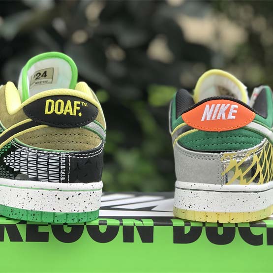 Division Street x Nike Dunk Low“What The Ducks Of A Feather” Sneakers    HV1454-100 - DesignerGu