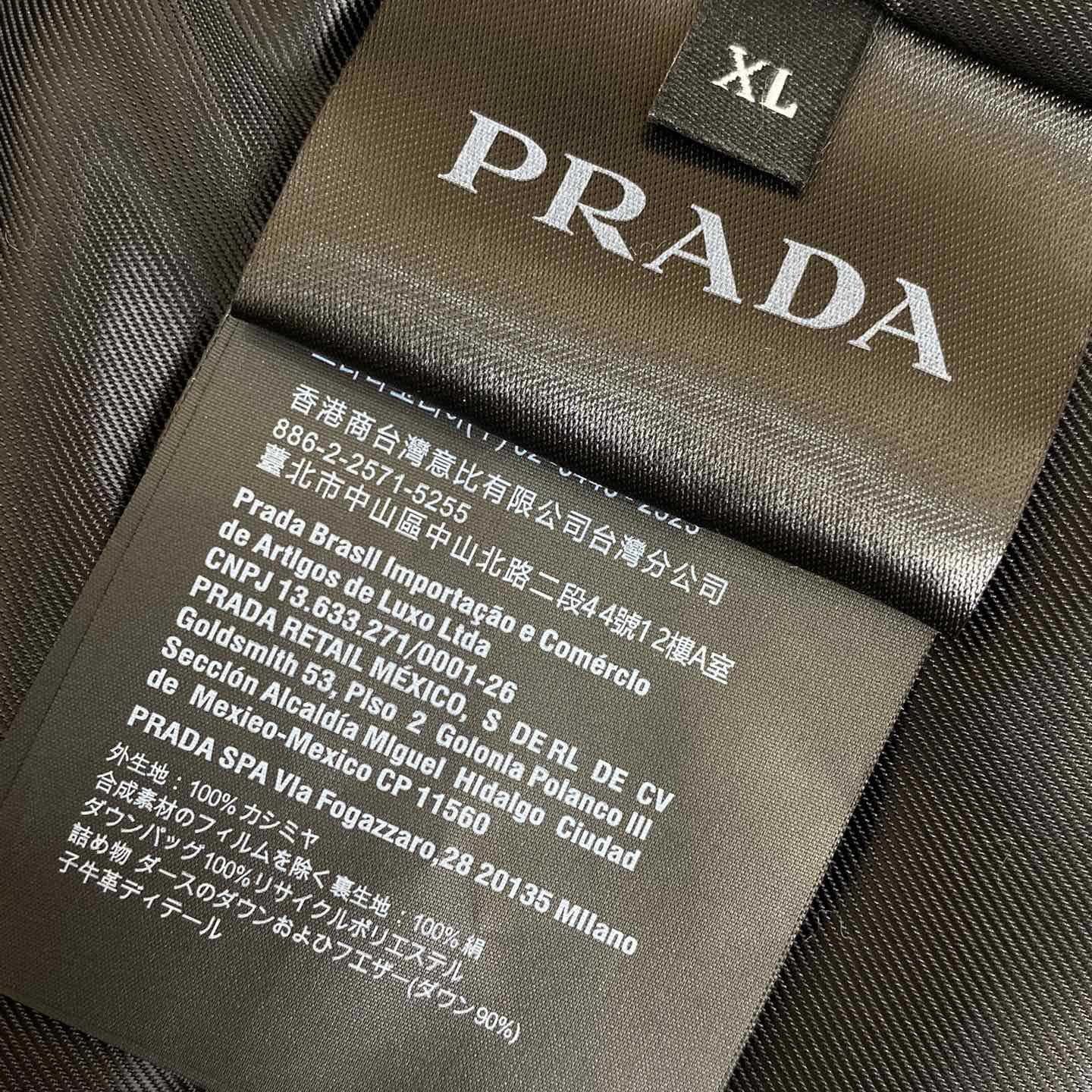 Prada Padded Cashmere Vest - DesignerGu