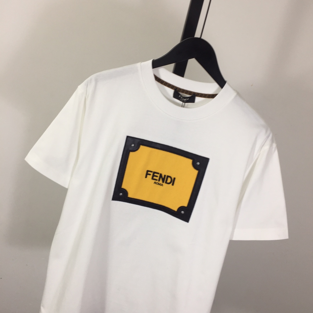 Fendi Cotton T-shirt - DesignerGu