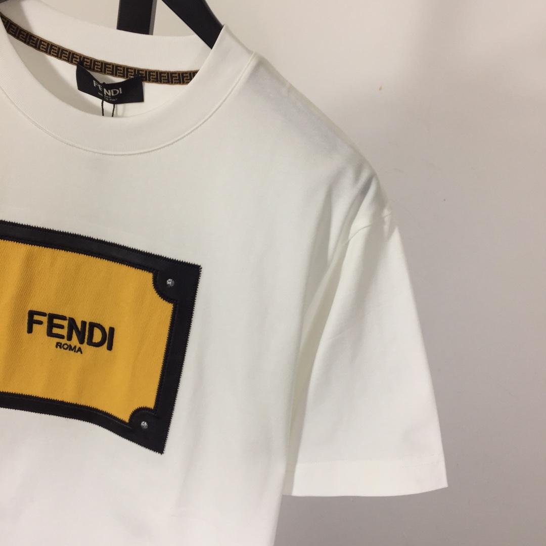 Fendi Cotton T-shirt - DesignerGu