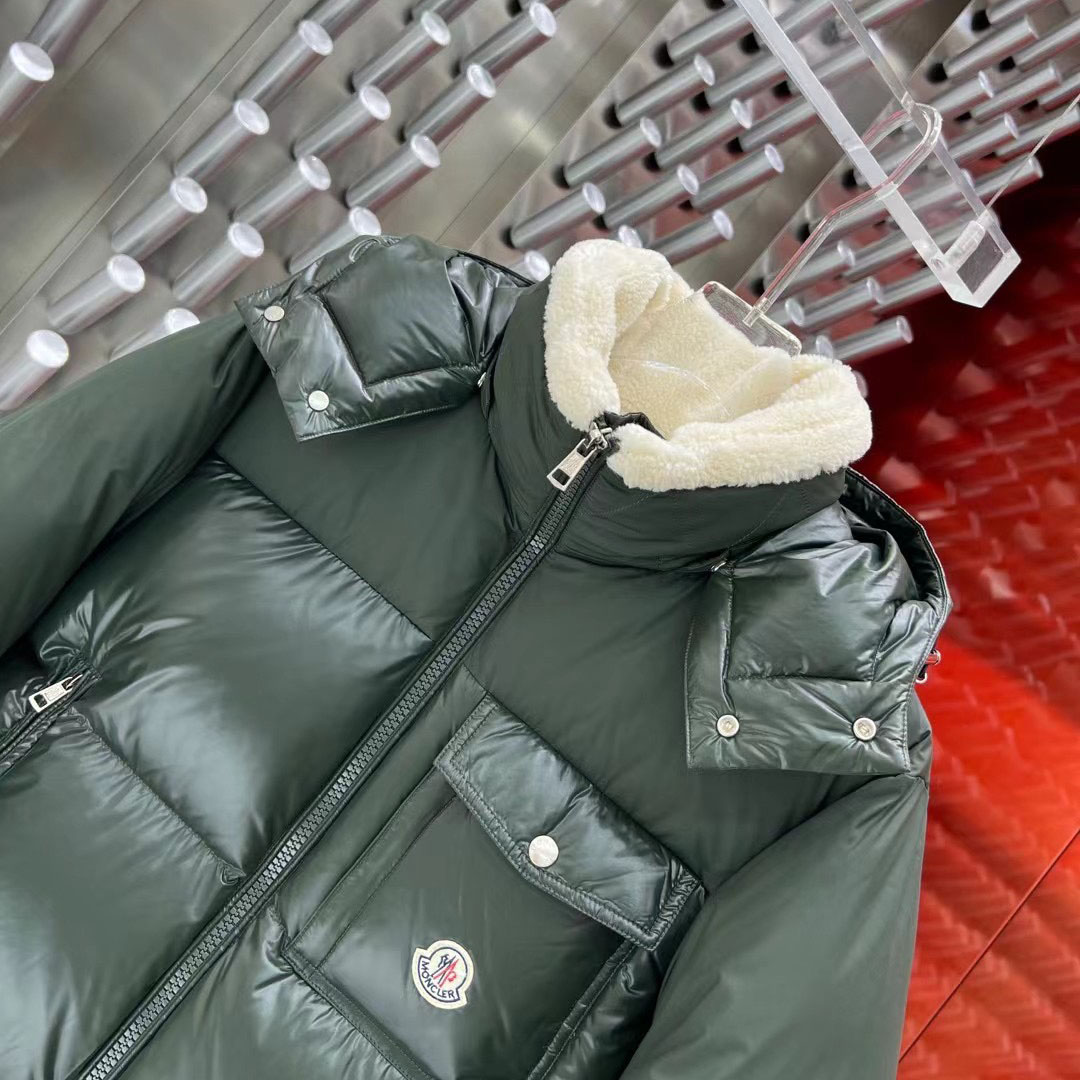 Moncler Bayuda Puffer Jacket Green - DesignerGu