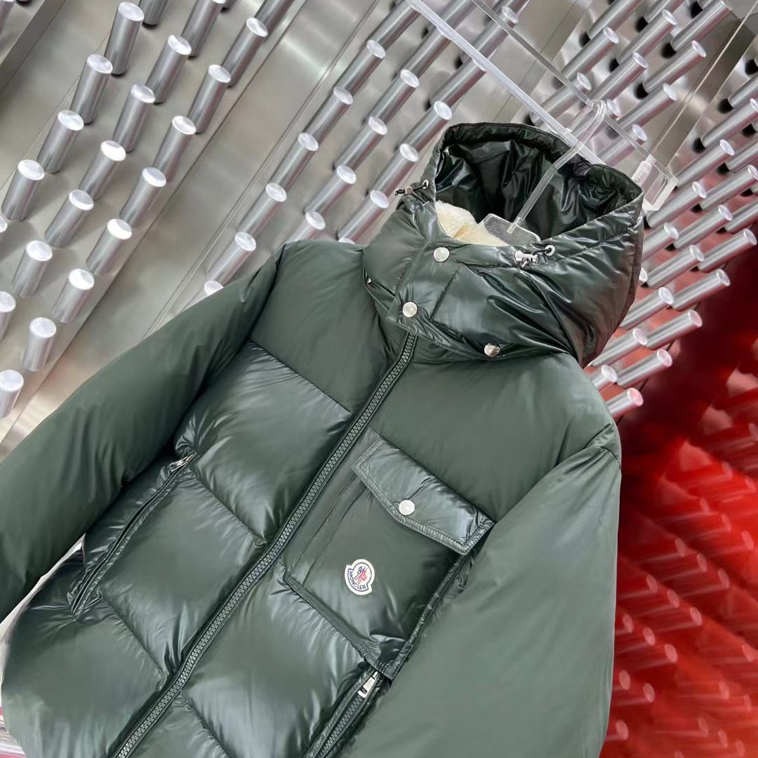 Moncler Bayuda Puffer Jacket Green - DesignerGu