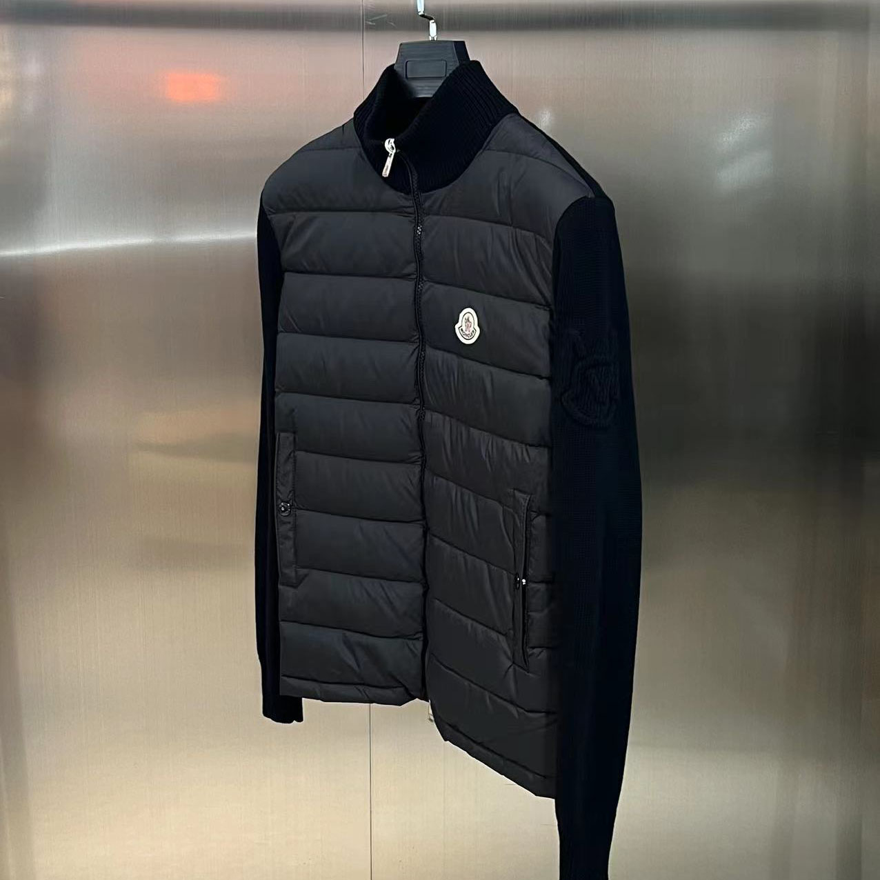 Moncler Down Puffer Cardigan - DesignerGu