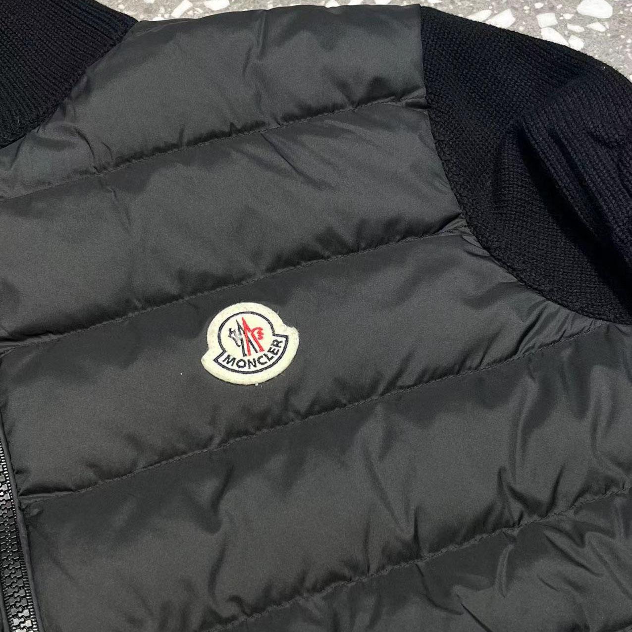 Moncler Down Puffer Cardigan - DesignerGu