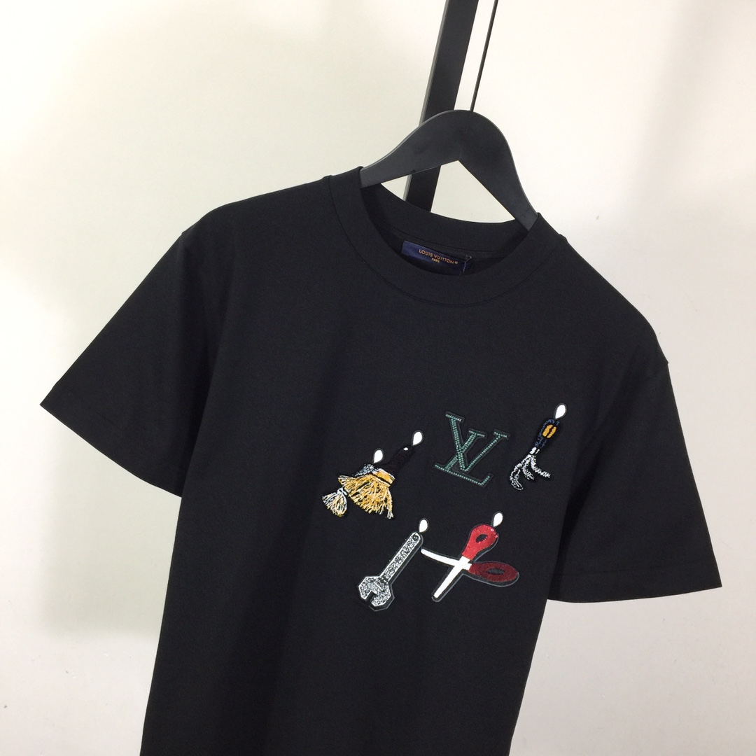 Louis Vuitton Cotton T-Shirt - DesignerGu