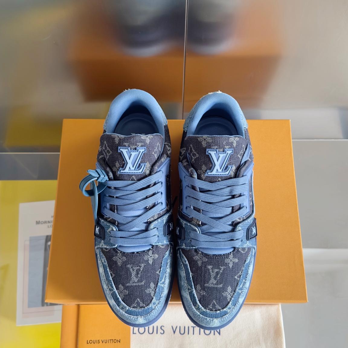 Louis Vuitton LV Trainer Sneaker    - DesignerGu