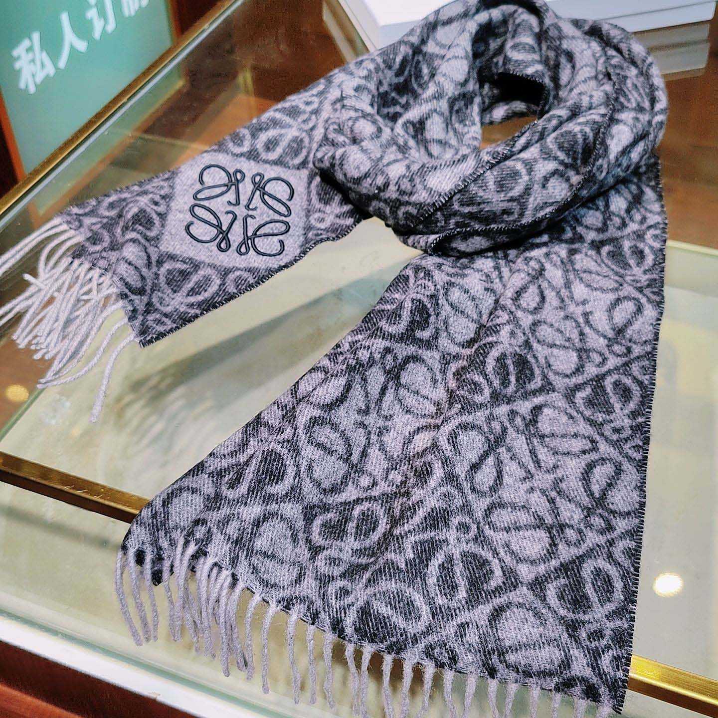 Loewe Anagram Scarf  - DesignerGu