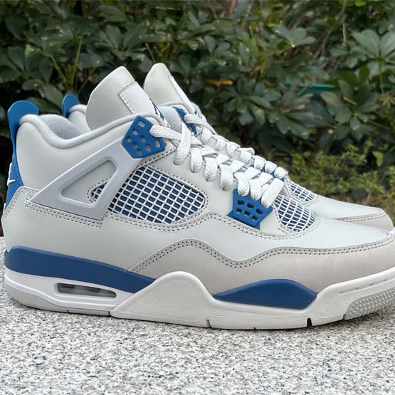 Air Jordan 4 “Military Blue” Sneakers    FV5029-141 - DesignerGu