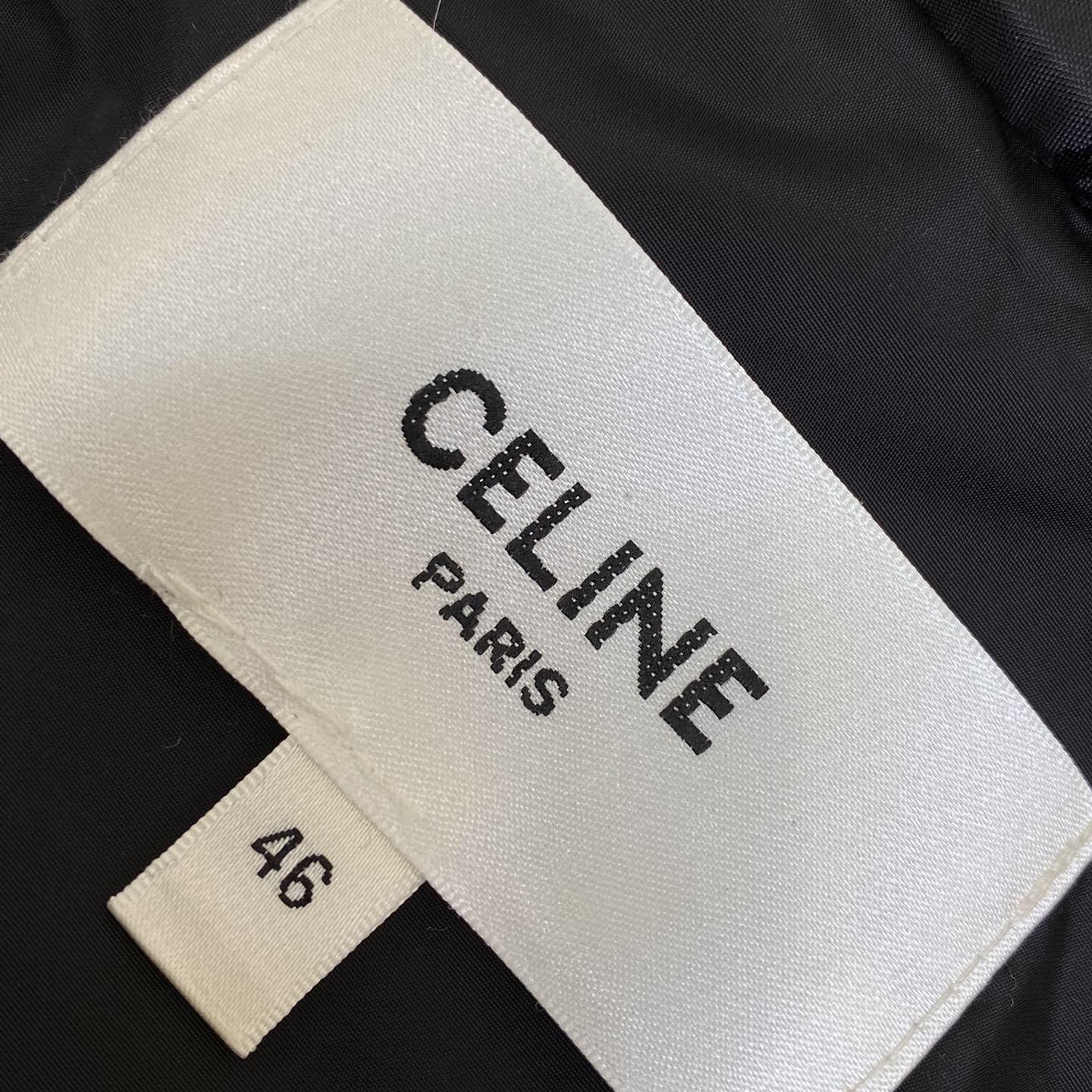 Celine Down Jacket In Triomphe Nylon Jacquard  - DesignerGu