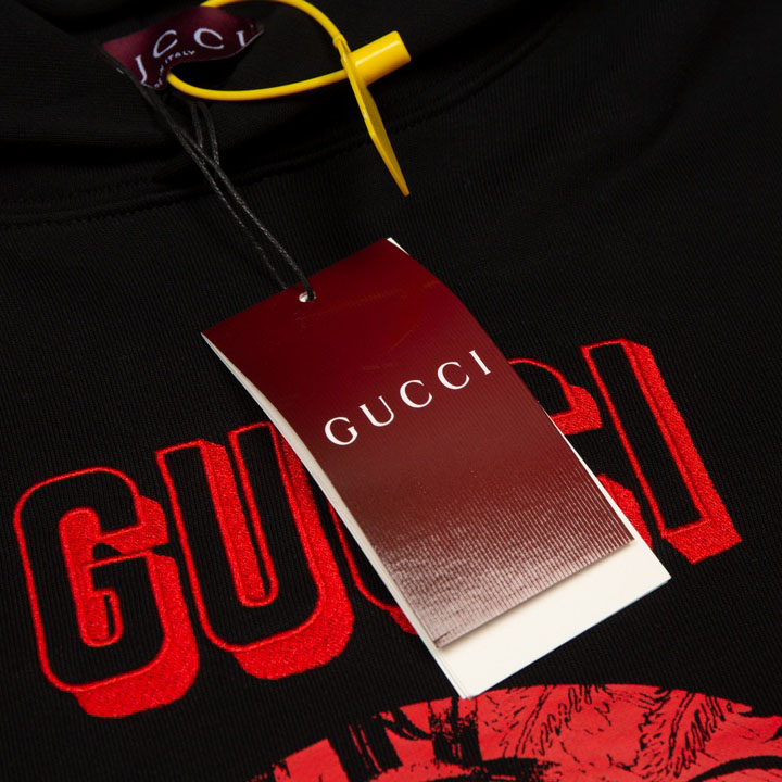 Gucci Symbols Hooded Sweatshirt - DesignerGu