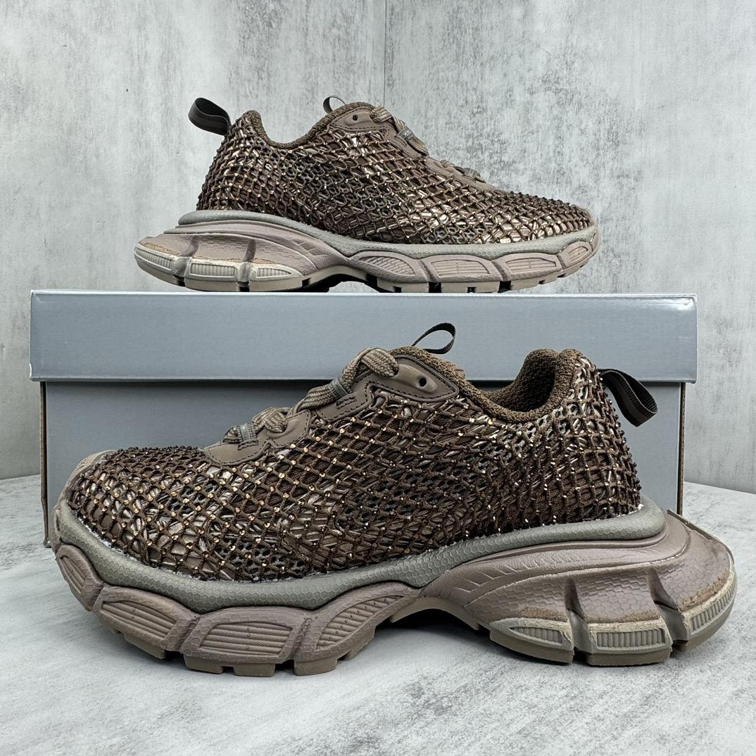 Balenciaga 3XL Fishnet Sneaker - DesignerGu