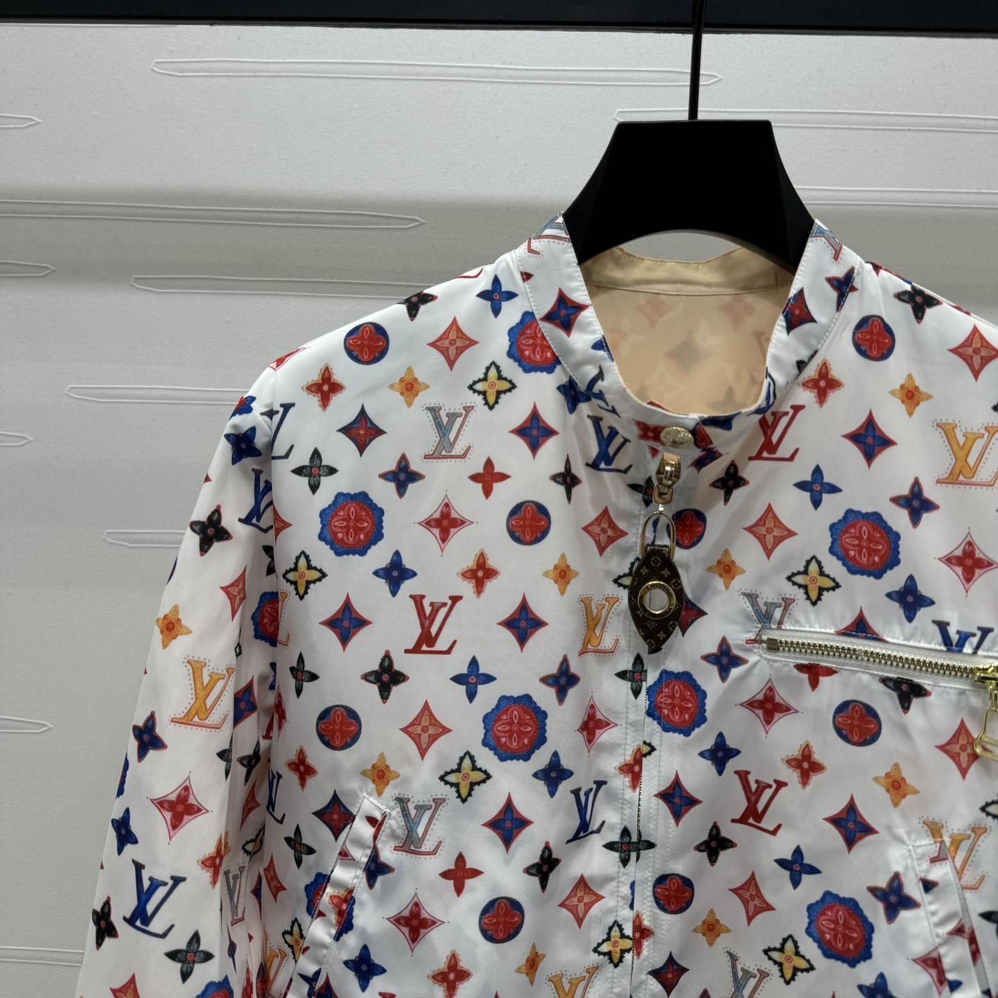 Louis Vuitton Reversible Monogram Bomber Jacket    - DesignerGu