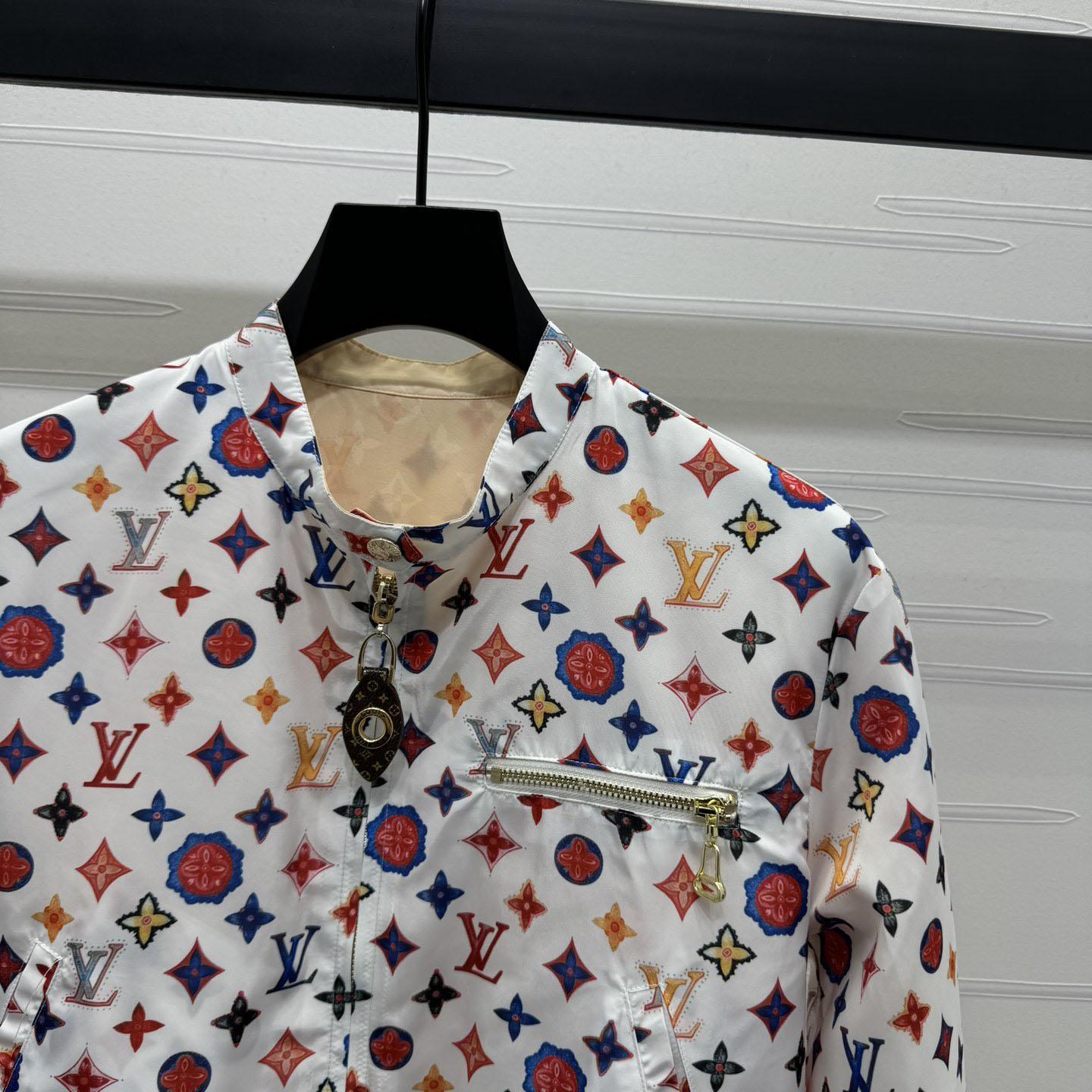 Louis Vuitton Reversible Monogram Bomber Jacket    - DesignerGu