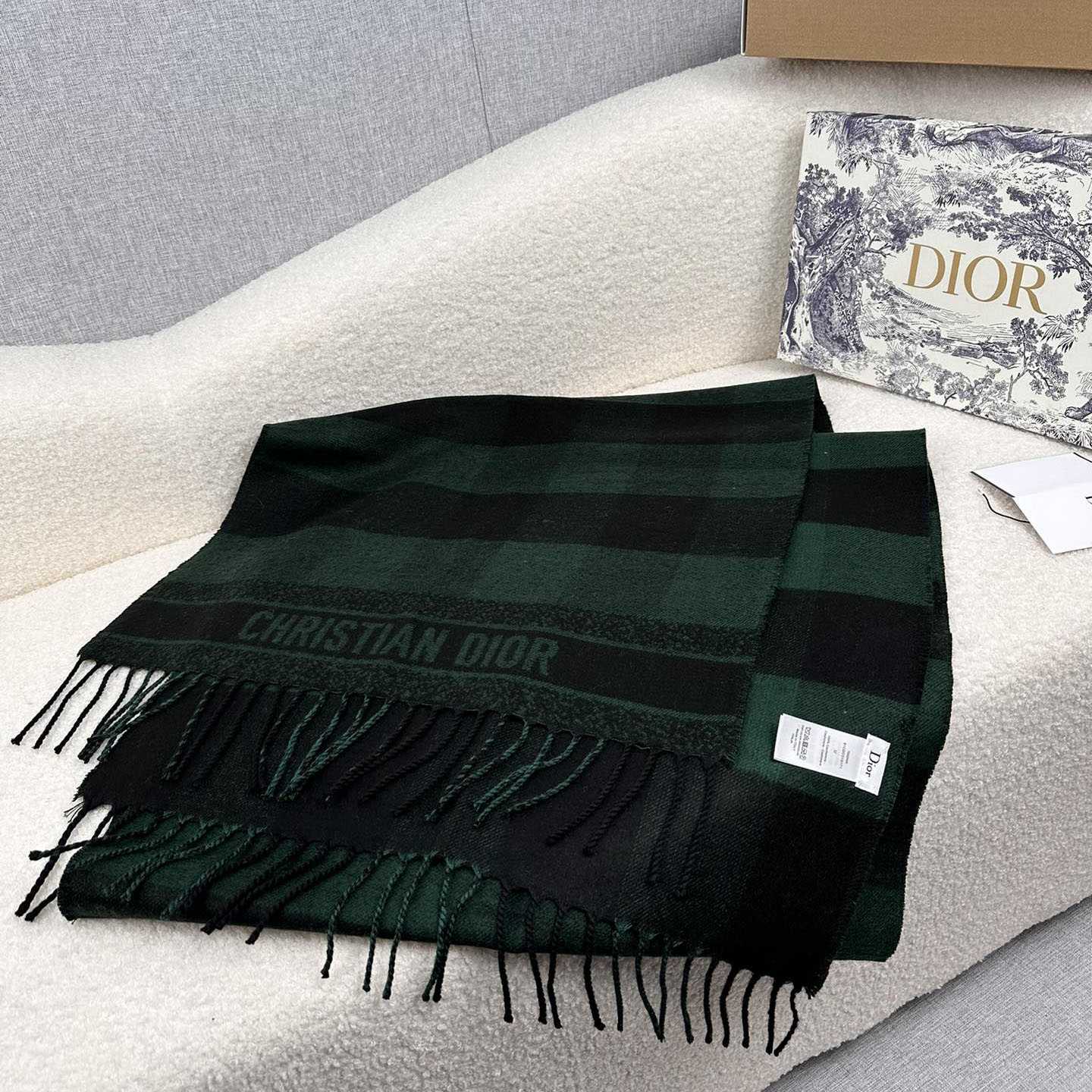 Dior Check'N'Dior Scarf - DesignerGu