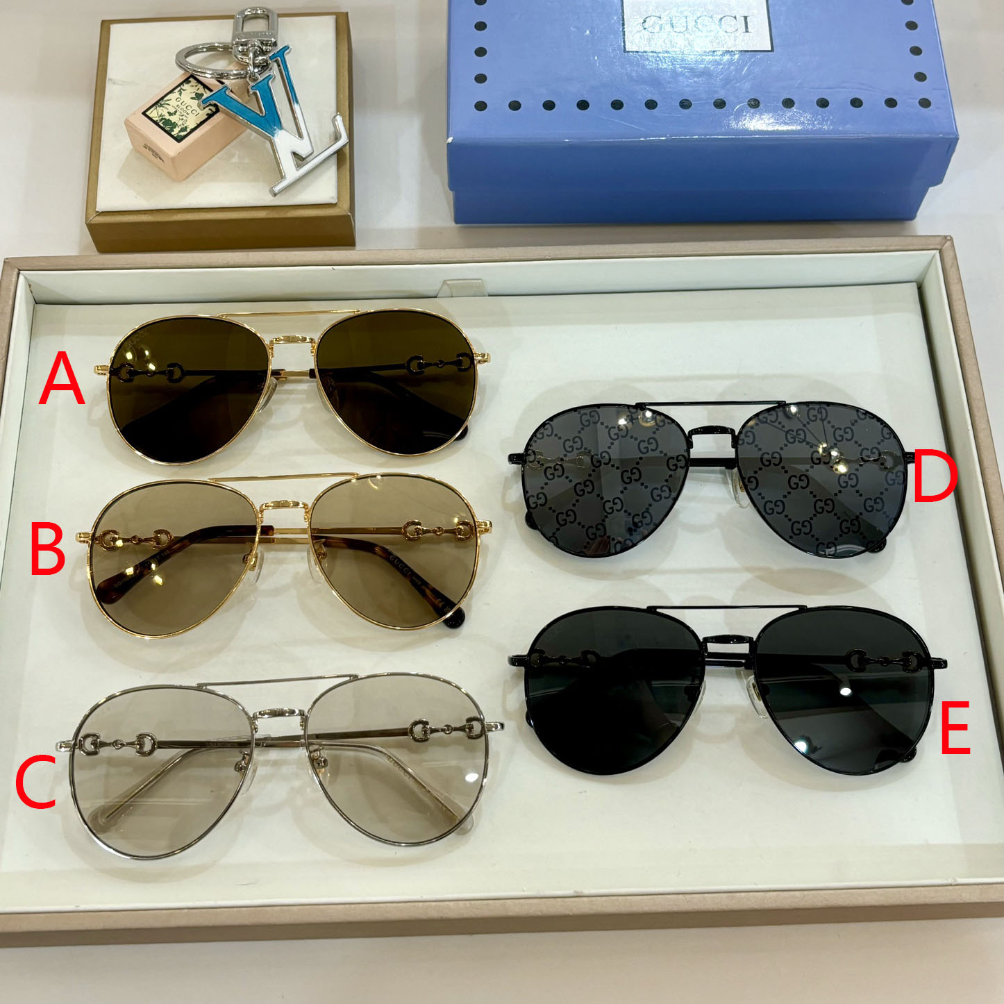 Gucci Aviator Sunglasses    GG1698S - DesignerGu