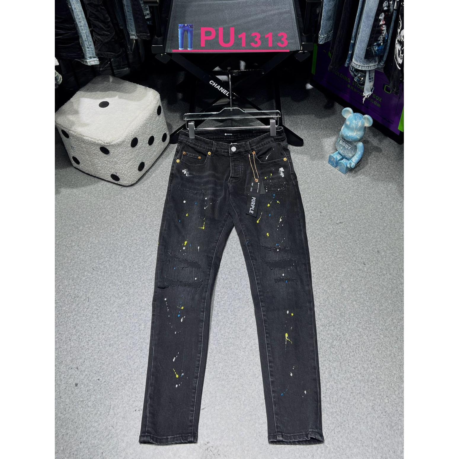 Purple-Brand Jeans   PU1313 - DesignerGu