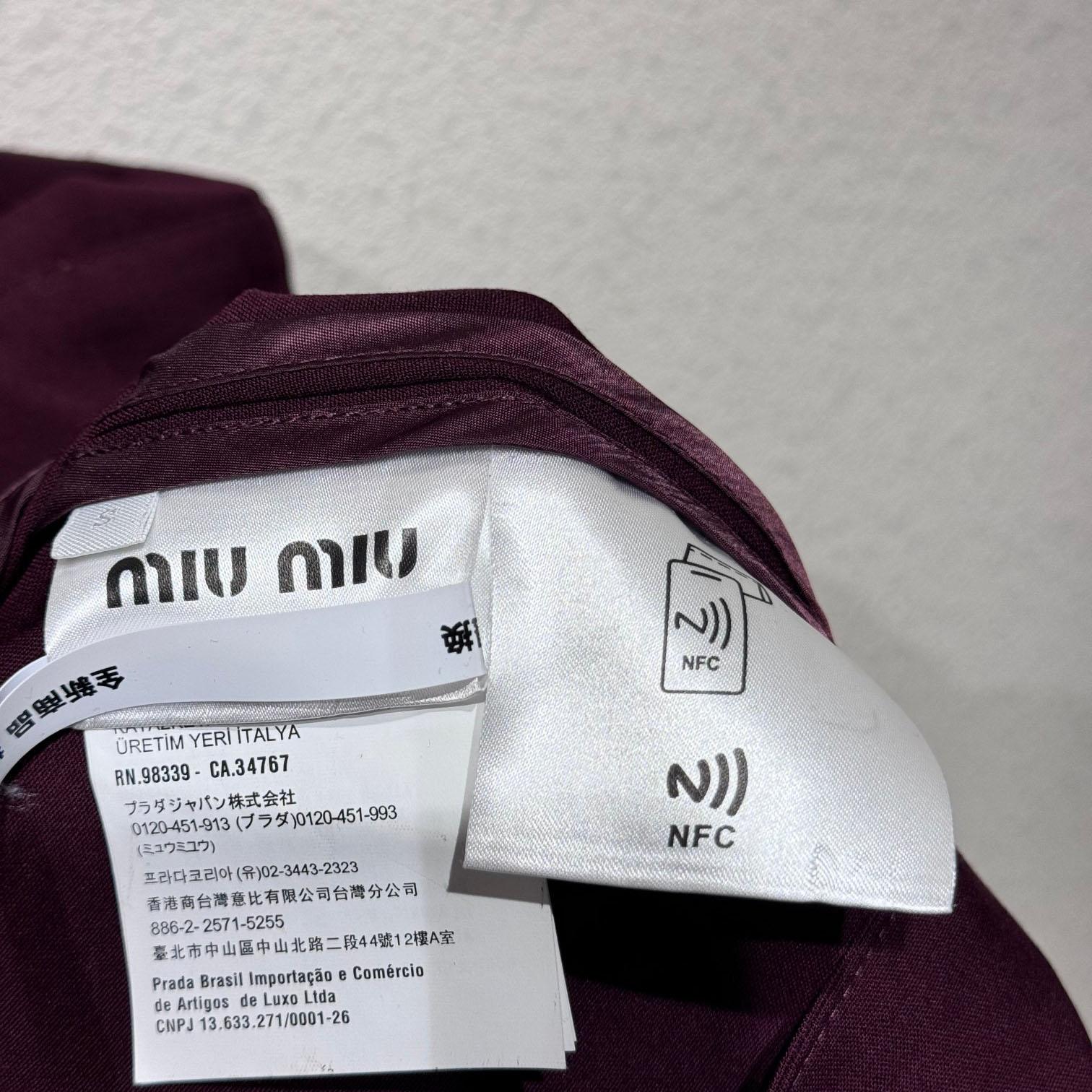 Miu Miu Mohair Blouson Jacket - DesignerGu