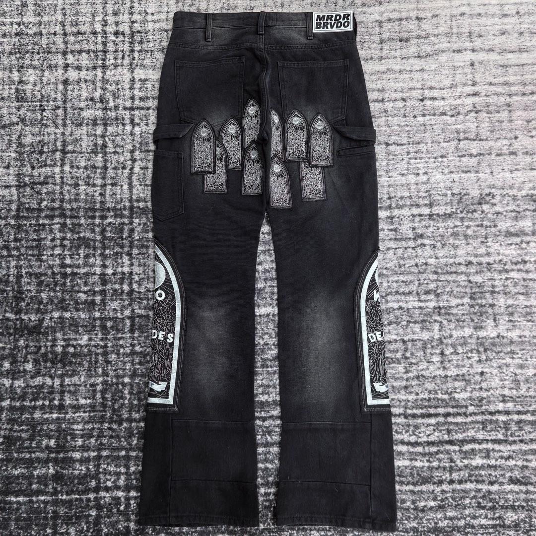 Who Decides War Techno Denim Jeans   HM689 - DesignerGu