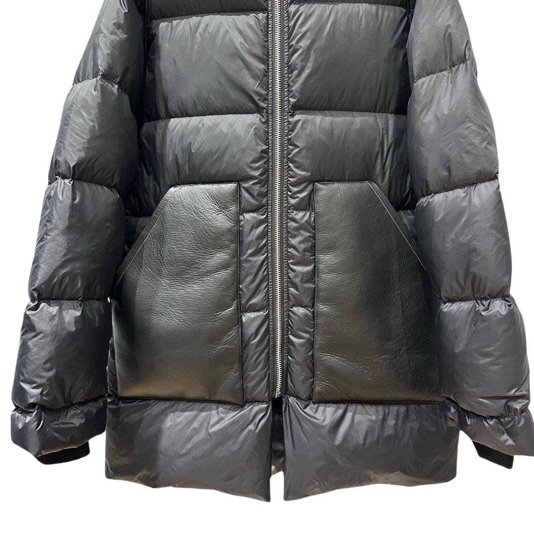 Rick Owens Hooded Duvet Jacket  - DesignerGu