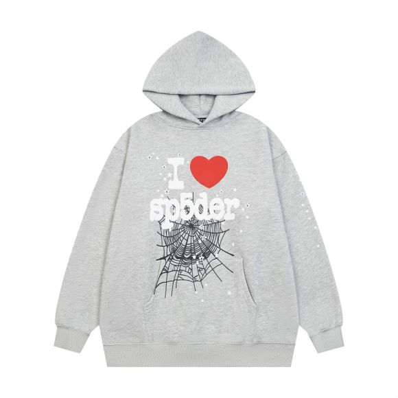 Sp5der I Heart SP5 Hoodie - DesignerGu