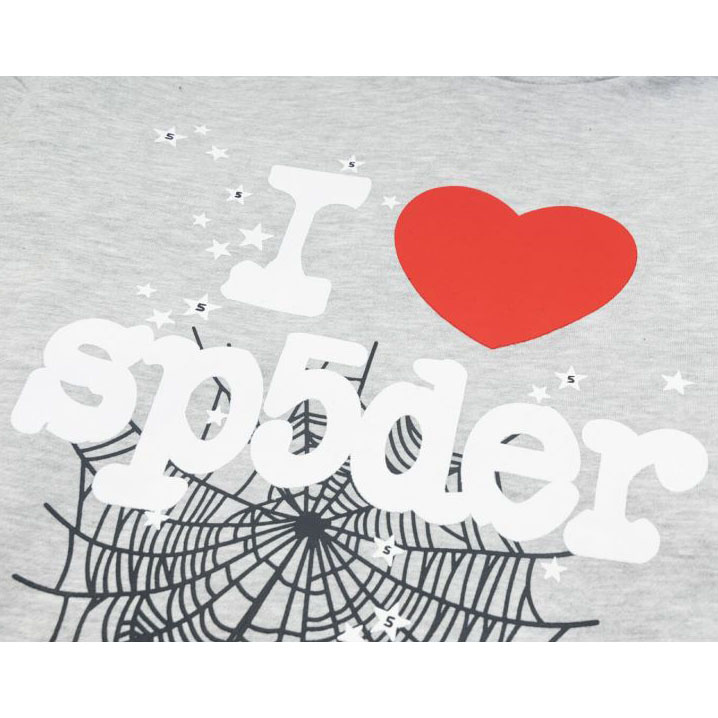 Sp5der I Heart SP5 Hoodie - DesignerGu