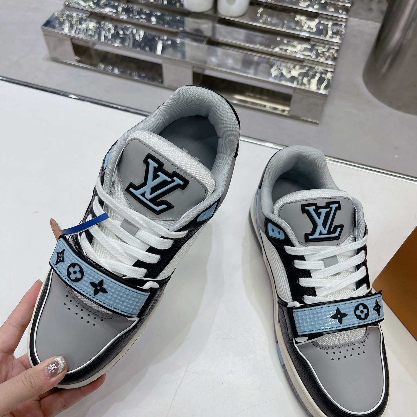 Louis Vuitton LV Trainer Sneaker   - DesignerGu