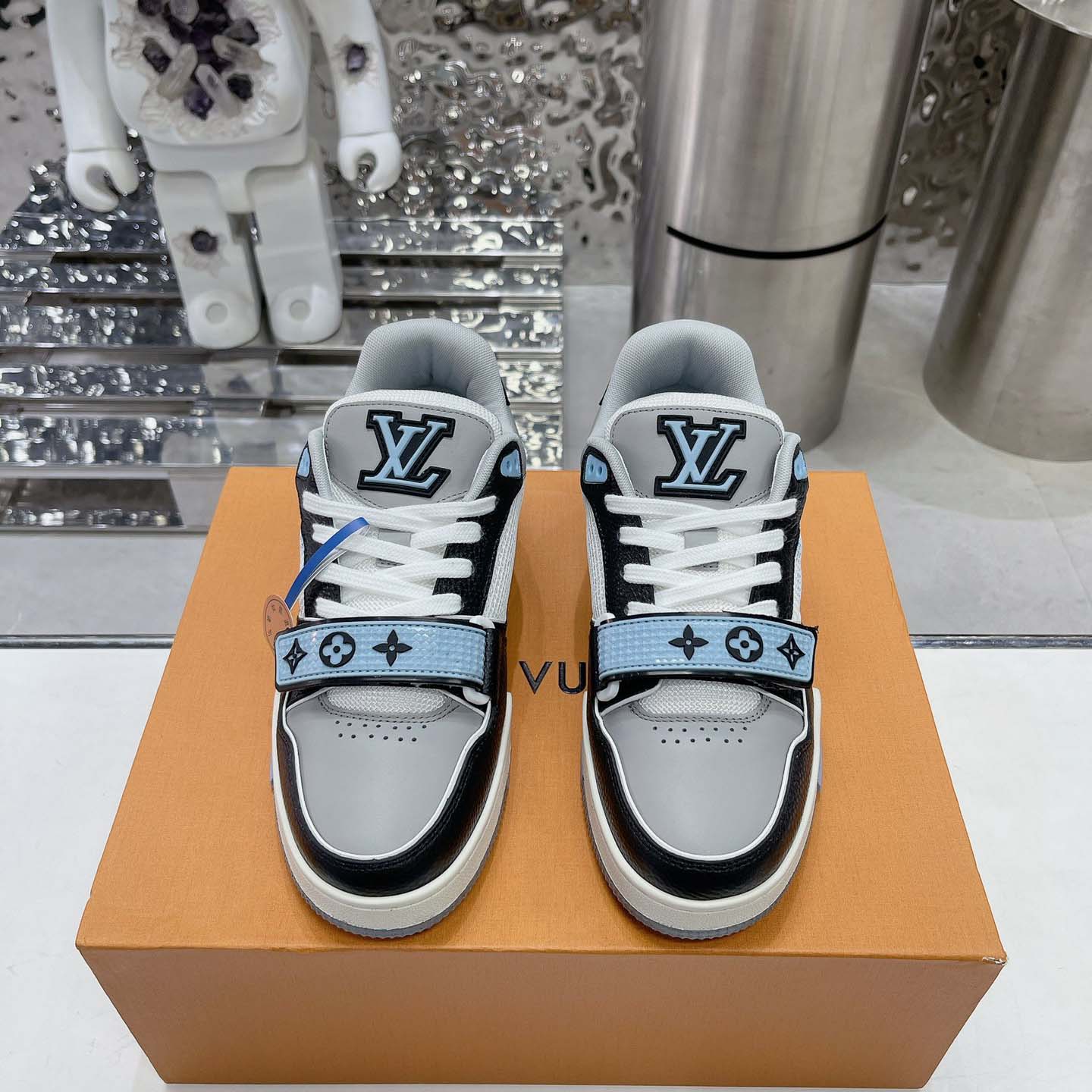 Louis Vuitton LV Trainer Sneaker   - DesignerGu