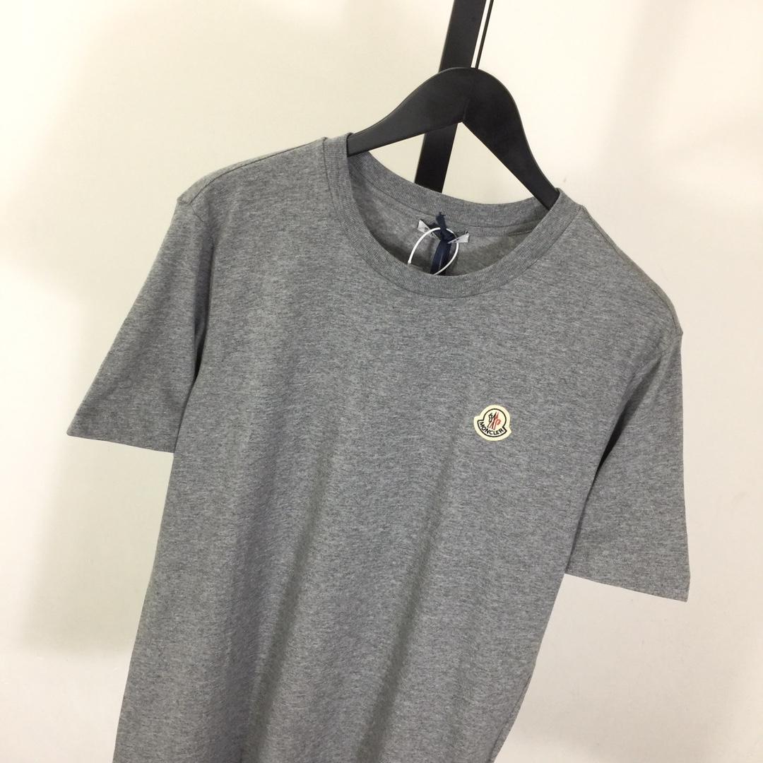 Moncler Logo Cotton T-shirt - DesignerGu