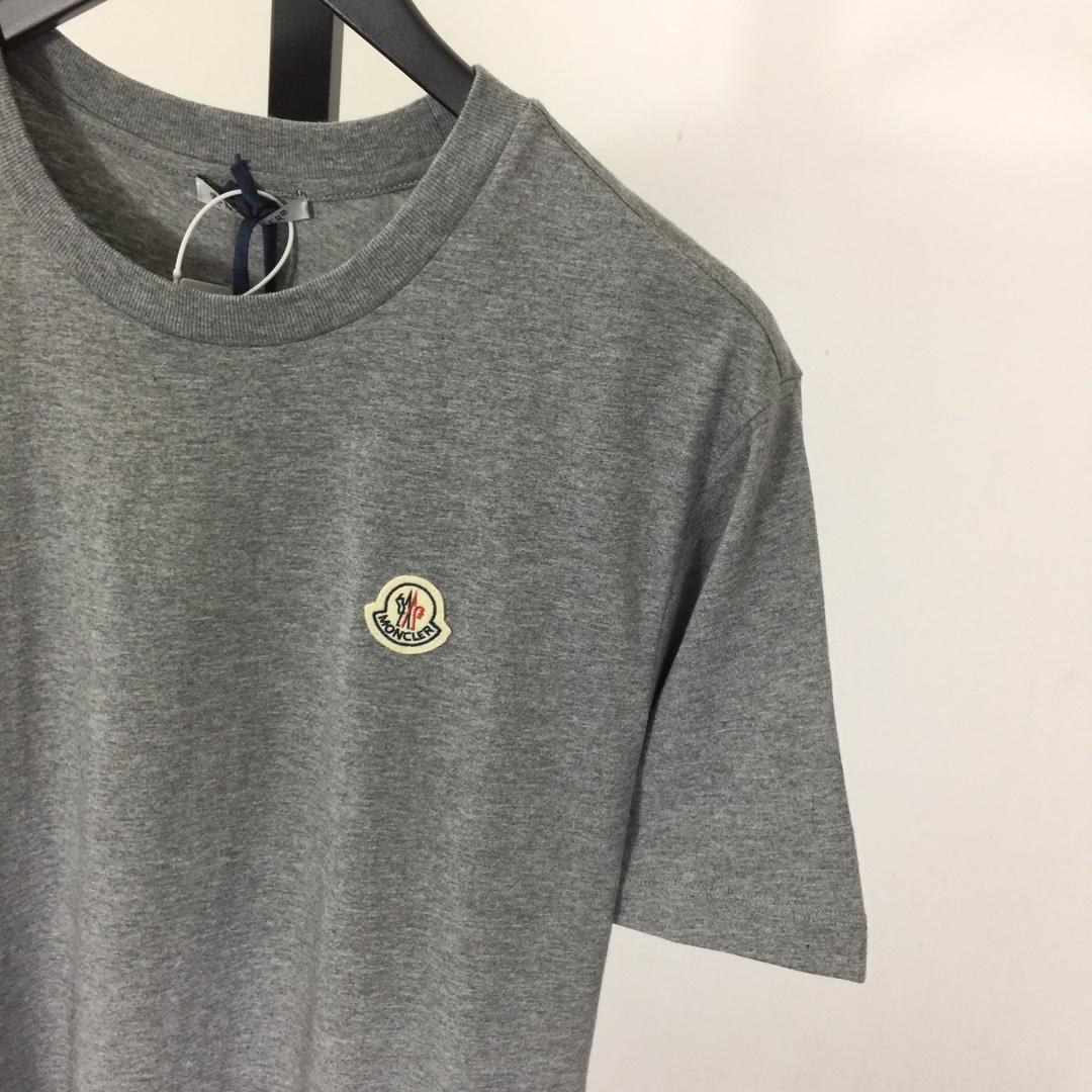 Moncler Logo Cotton T-shirt - DesignerGu