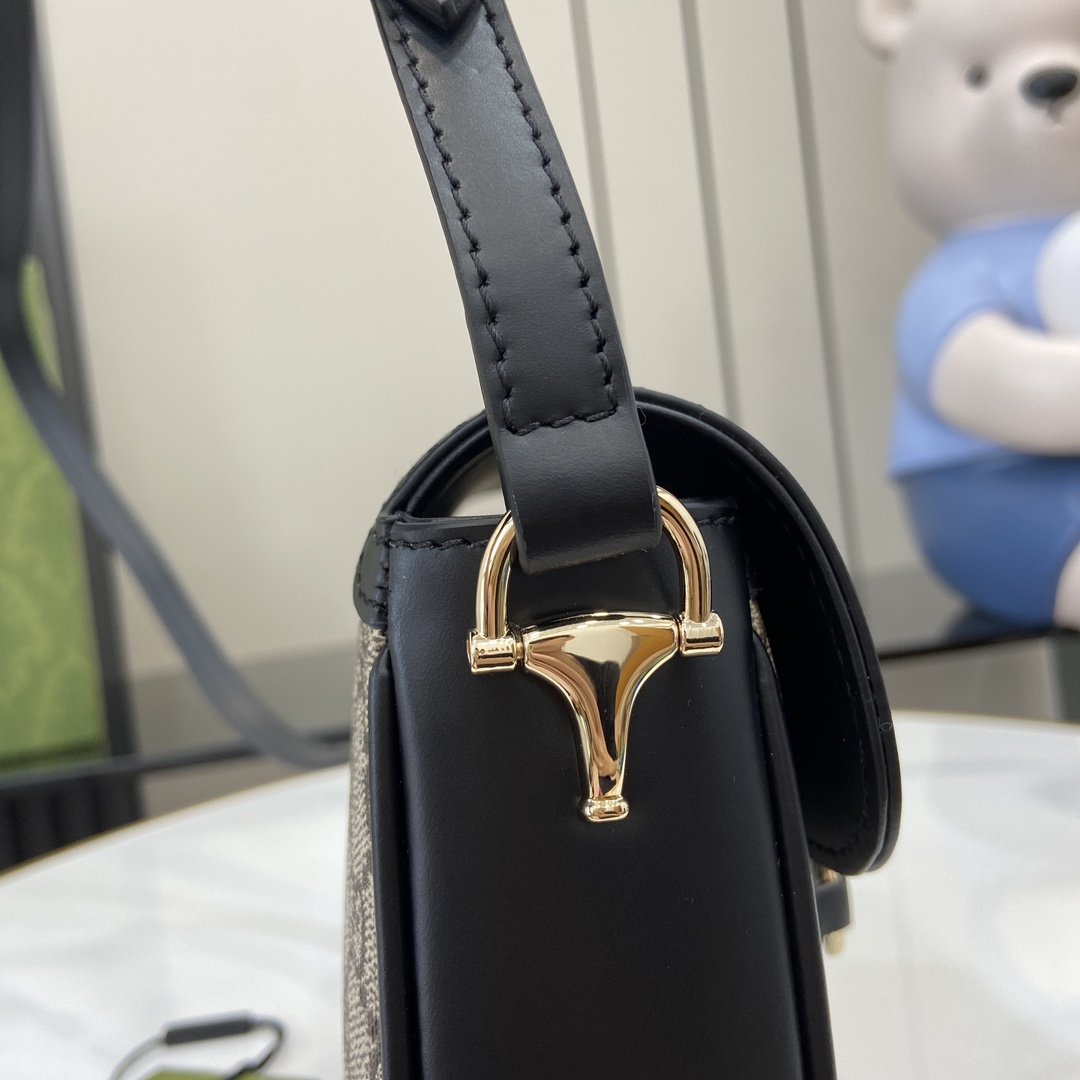 Gucci Horsebit 1955 Soft Mini Shoulder Bag - DesignerGu