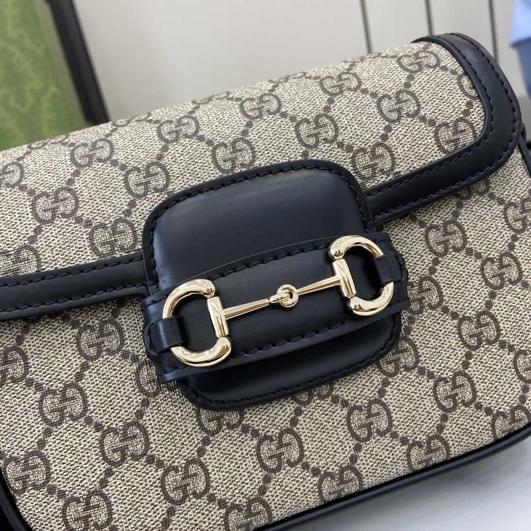 Gucci Horsebit 1955 Soft Mini Shoulder Bag - DesignerGu