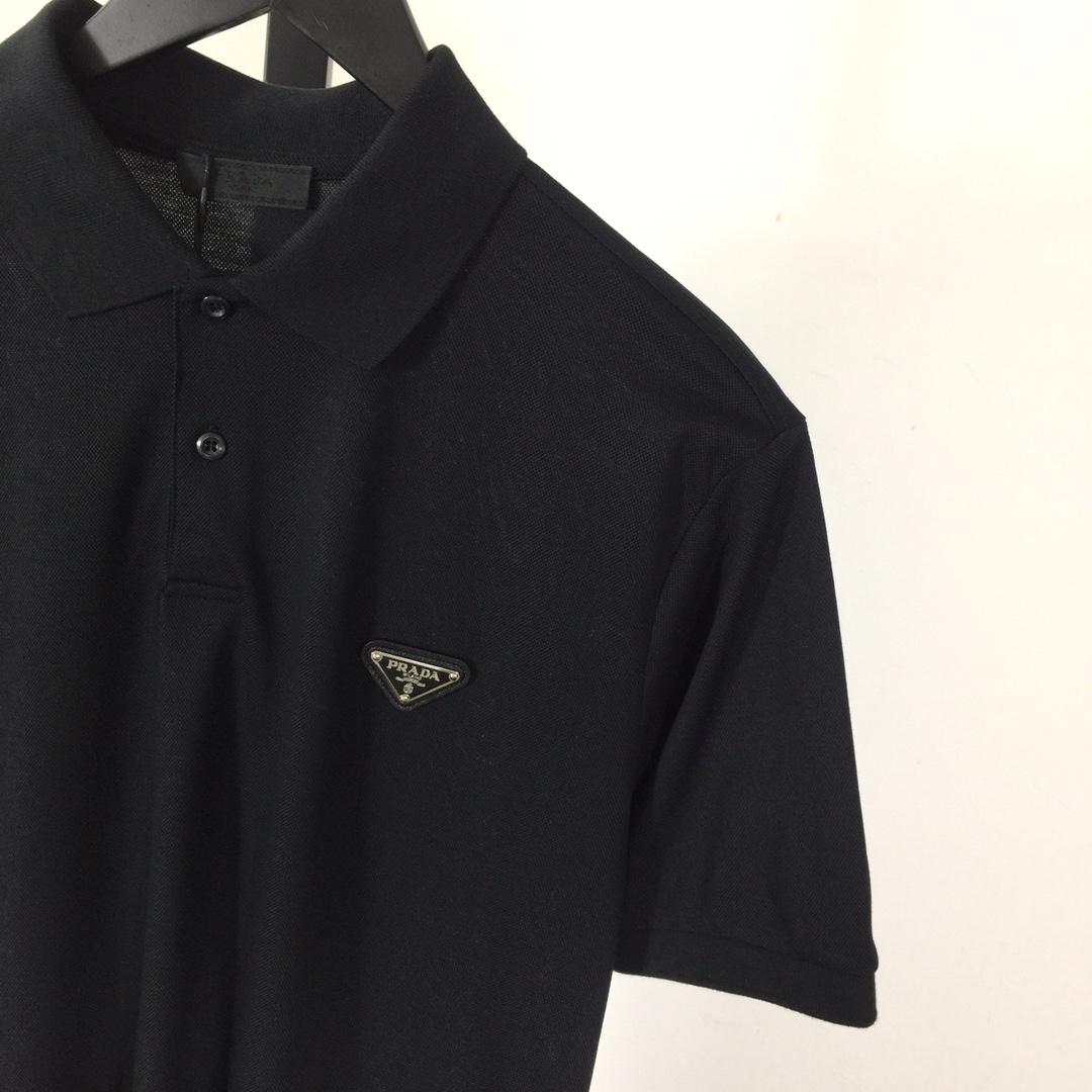 Prada Cotton Polo Shirt  - DesignerGu