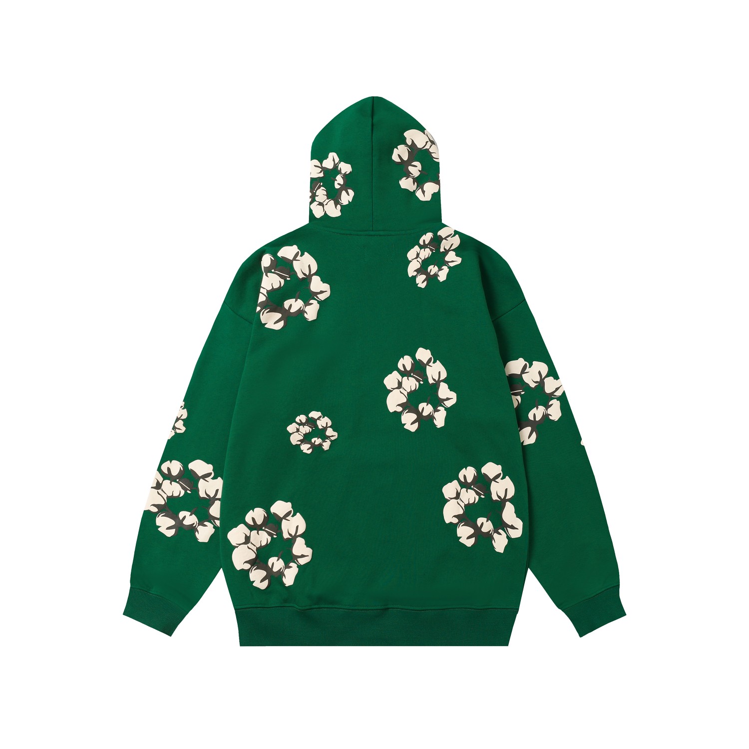 Denim Tears Cactus Tears Wreath Hoodie Green - DesignerGu