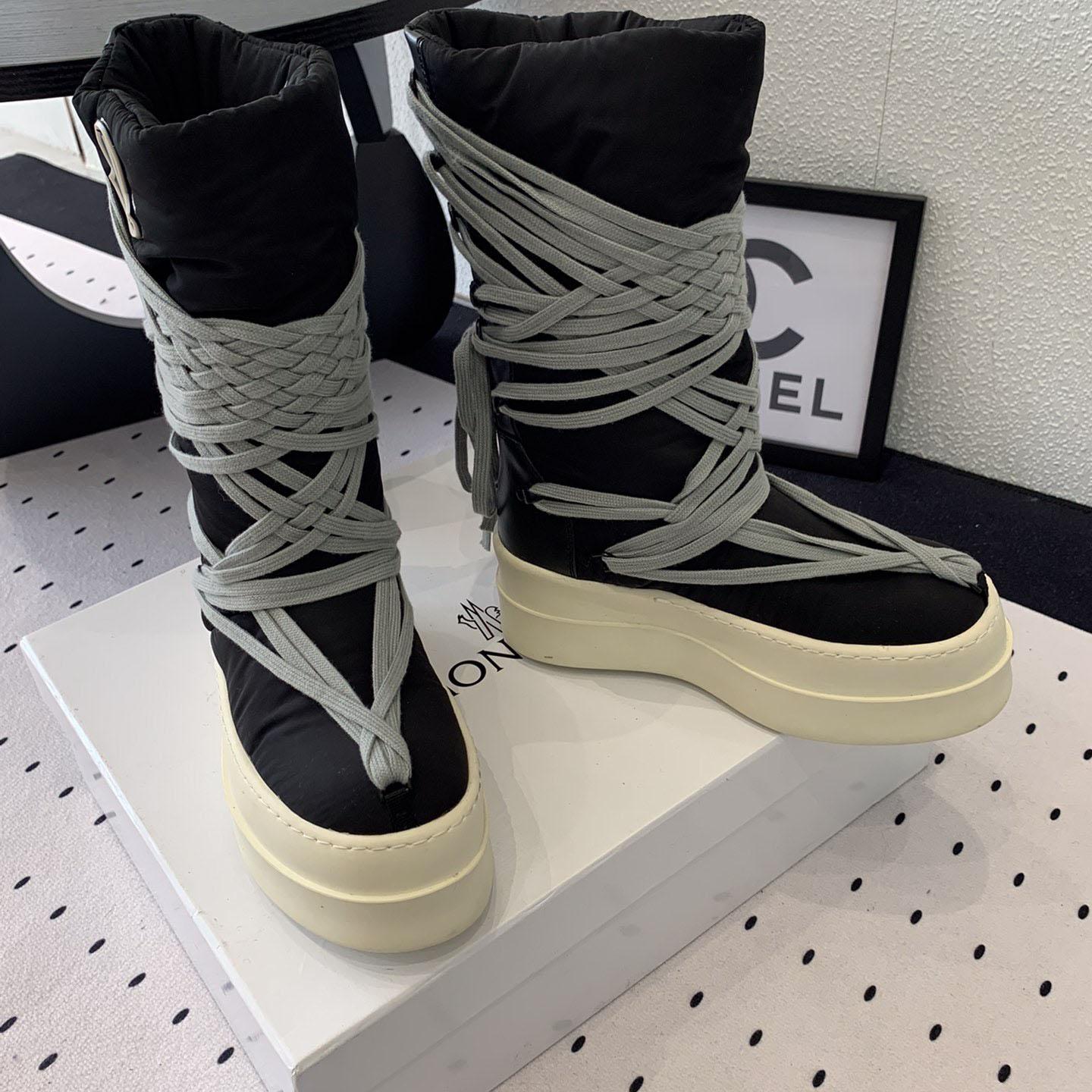 Moncler x Rick Owens Bigrocks Padded Boots - DesignerGu