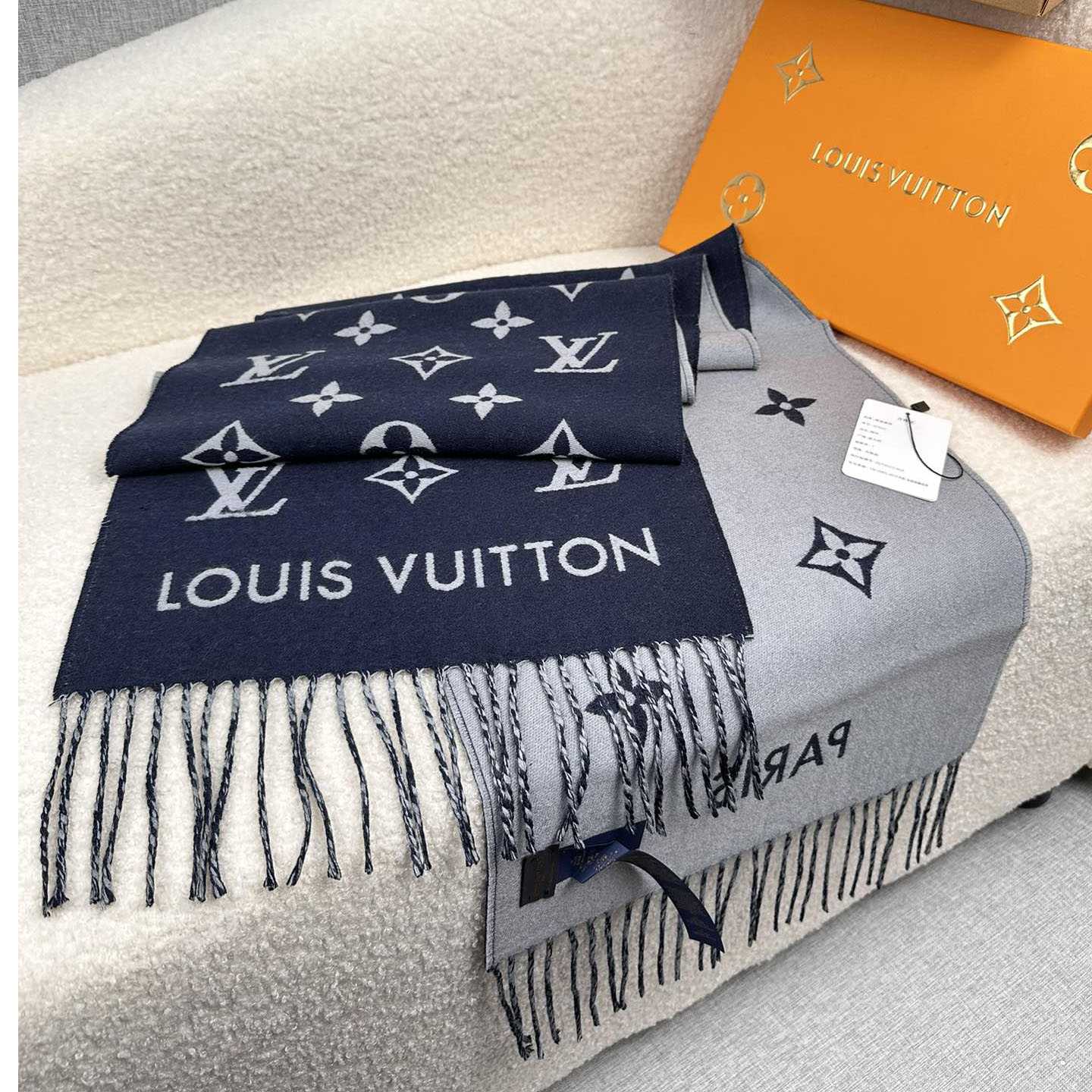 Louis Vuitton All About Monogram Scarf  M79130 - DesignerGu