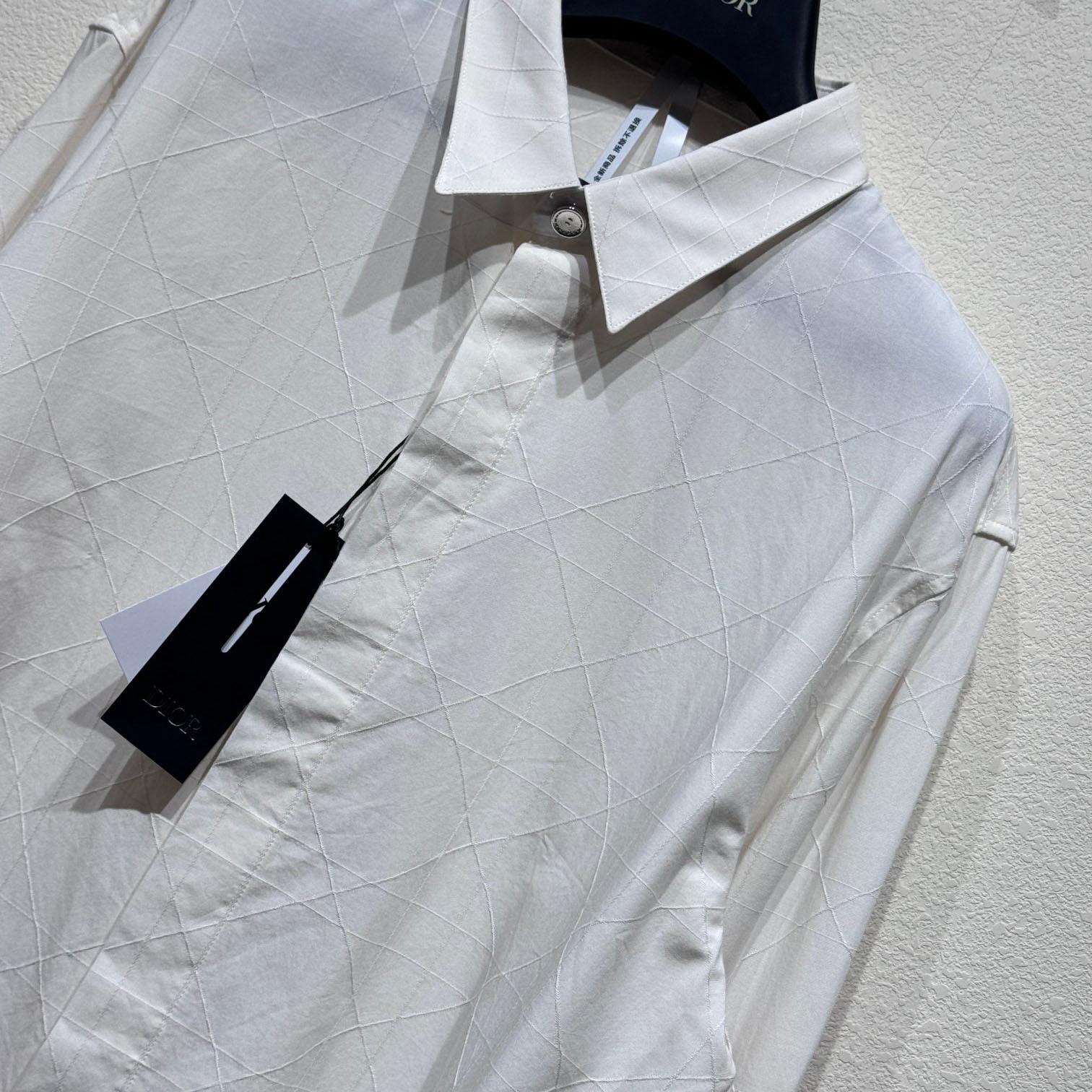 Dior Icons Cannage Shirt  - DesignerGu