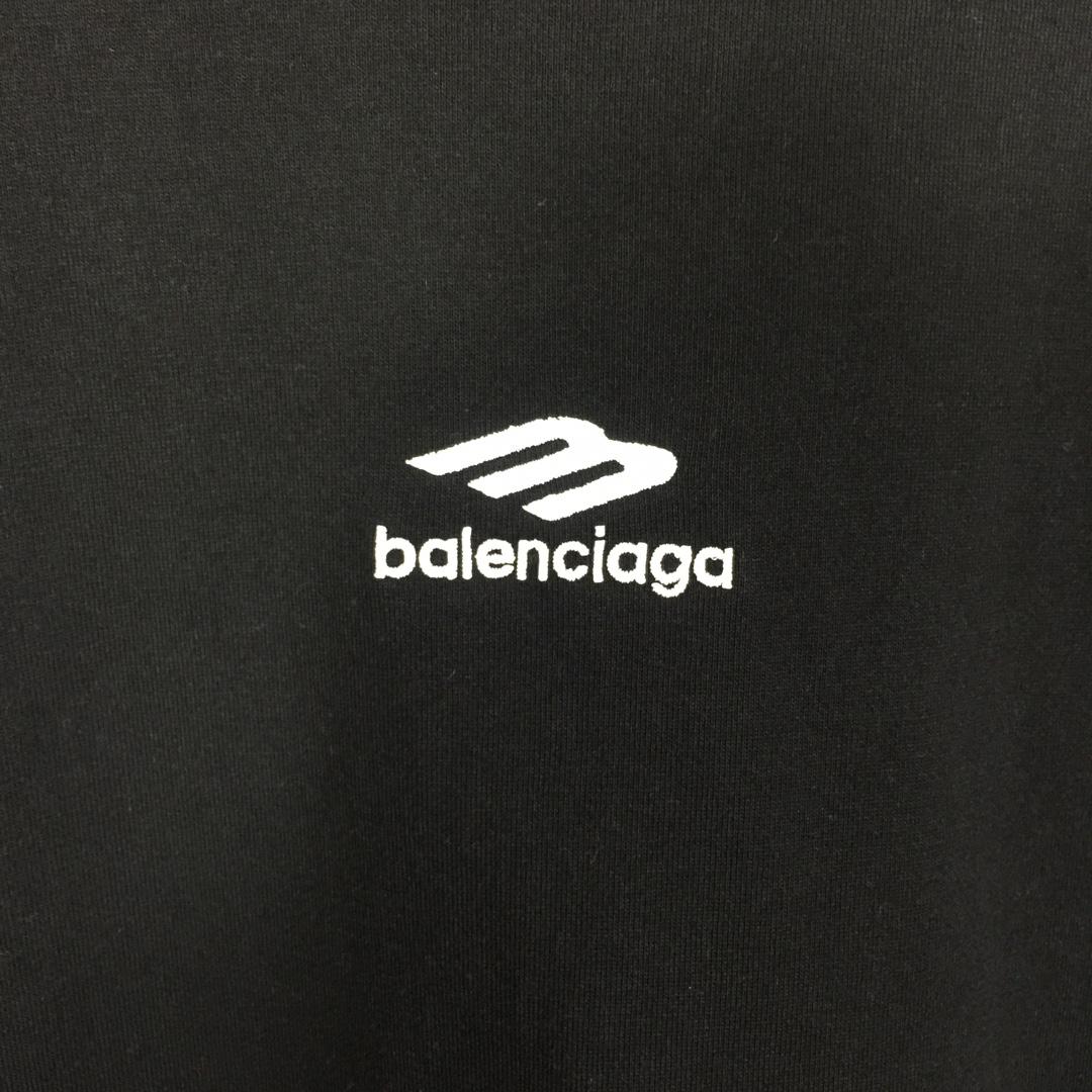 Balenciaga Logo-embroidered T-shirt - DesignerGu